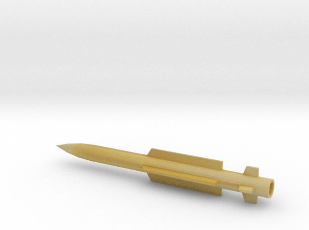 1/72 Scale 3YP 9M38M1 Russian Missile in Tan Fine Detail Plastic