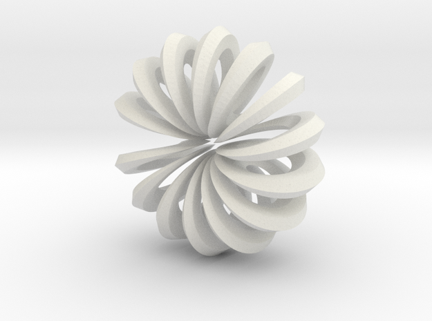 spiral_360_002.dae in White Natural Versatile Plastic