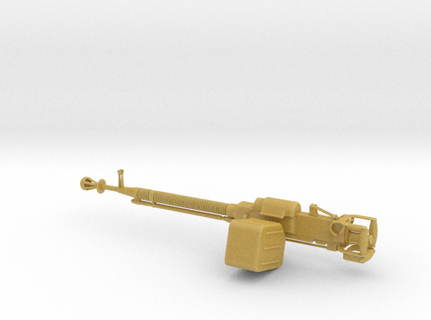 Russian DShK Machine gun 1:10 scale in Tan Fine Detail Plastic