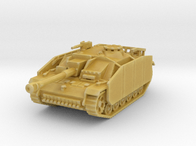 StuG III G late (schurzen) 1/285 in Tan Fine Detail Plastic