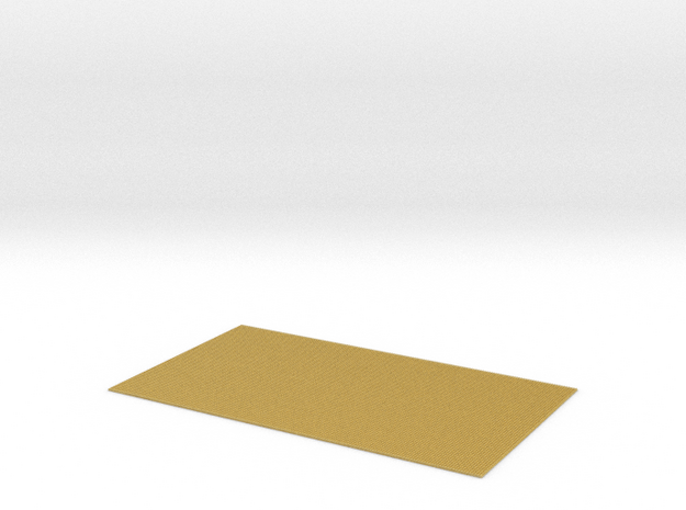 Spanish Clay Tile Roof Sheet N 1:160 in Tan Fine Detail Plastic