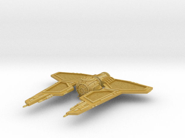 1/270 Protectorate TIE 'Fang' (Magnet-ready) in Tan Fine Detail Plastic