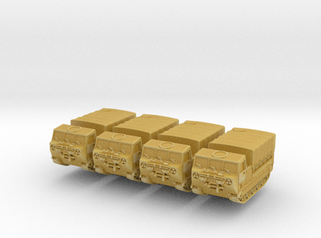 M548 (Covered) (x4) 1/350 in Tan Fine Detail Plastic