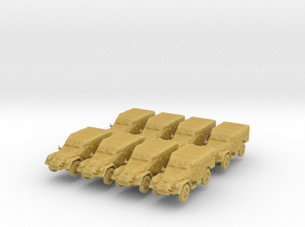 BTR-40 (covered) (x8) 1/400 in Tan Fine Detail Plastic