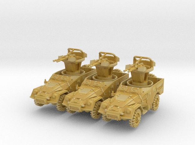 BTR-40 A (x3) 1/200 in Tan Fine Detail Plastic