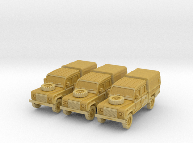 Defender 127 (covered) (x3) 1/220 in Tan Fine Detail Plastic