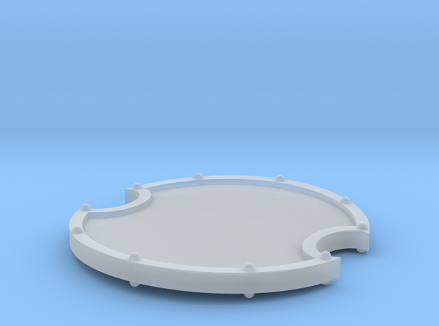 Viking Shield in Clear Ultra Fine Detail Plastic