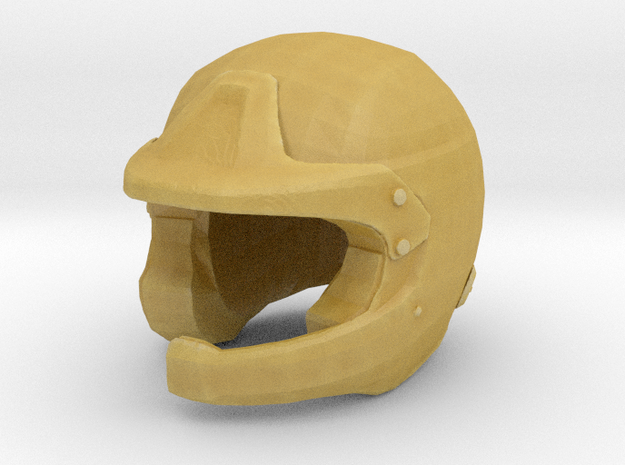 Helmet S-Rallye - 1/10 in Tan Fine Detail Plastic