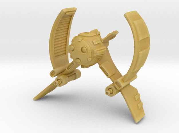 Droid Starfighter Type V in Tan Fine Detail Plastic