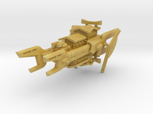 Order of the Shell Space Battlecruiser in Tan Fine Detail Plastic