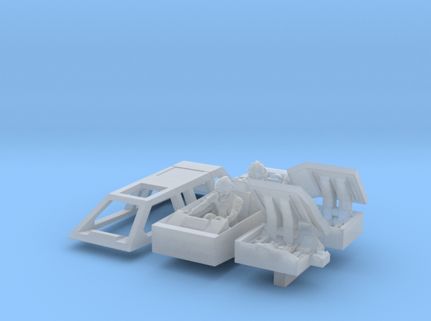 Snow speeder, Closed Canopy and Flaps, 1:144