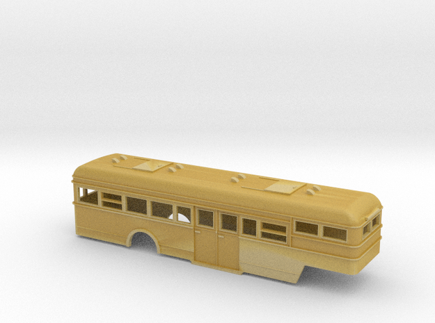 NS Bus (Crossley) Oplegger 160 in Tan Fine Detail Plastic