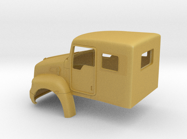 Kenworth T370 Extended cab in Tan Fine Detail Plastic
