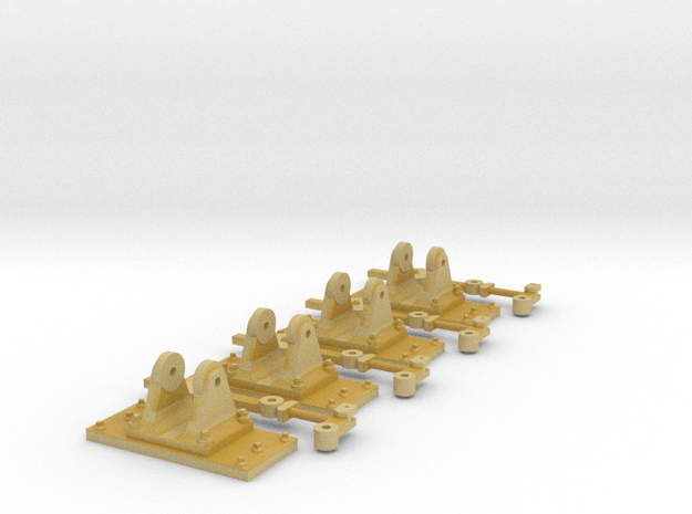 Switch stand, 4x in Tan Fine Detail Plastic