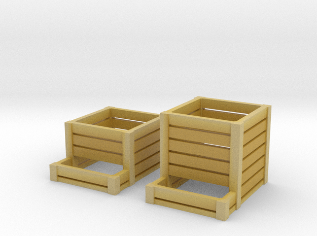 TJ-H01127x2 - Composteurs en bois in Tan Fine Detail Plastic