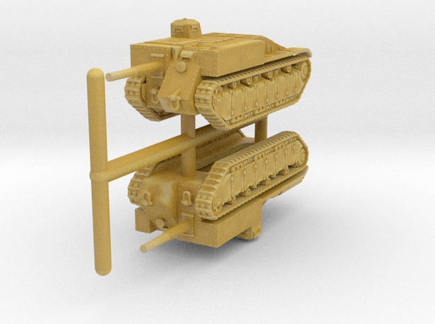 1/285 (6mm) ACL 135 SPG (x2) in Tan Fine Detail Plastic