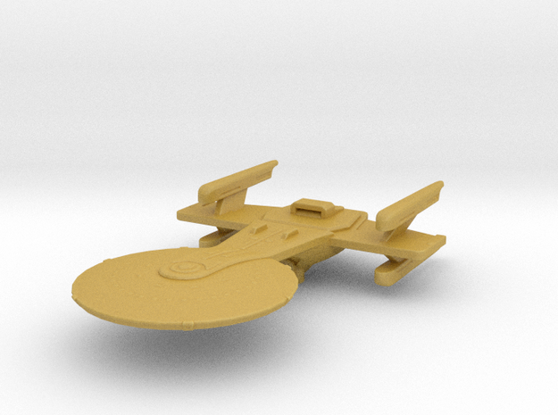 Excelsior Study II (4 nacelles) 1/7000 Attack Wing in Tan Fine Detail Plastic
