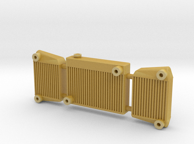 Intercooler 2 1/18 in Tan Fine Detail Plastic