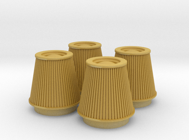 1/16 K&N Cone Style Air Filters TDR 5113 in Tan Fine Detail Plastic