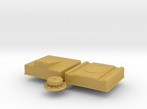 1/24 Fuel Cell RJS-5g-13-13-8-Sump in Tan Fine Detail Plastic