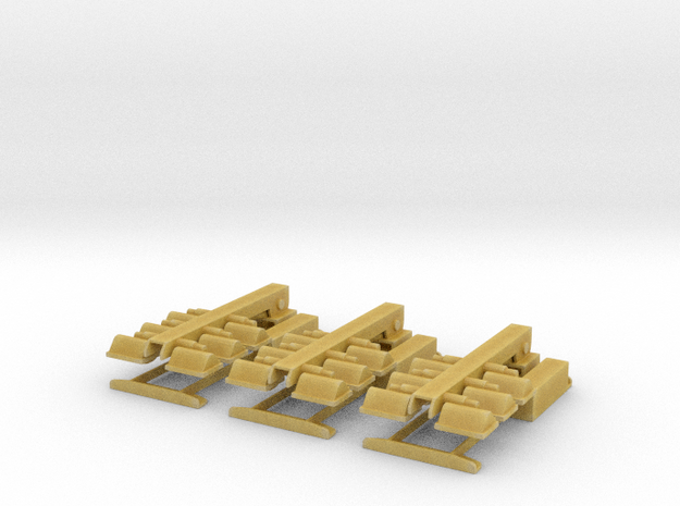 1/64 Light Towers set of 3 in Tan Fine Detail Plastic
