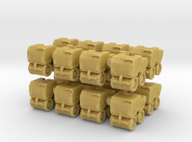 Trench Compactor (x16) 1/400 in Tan Fine Detail Plastic