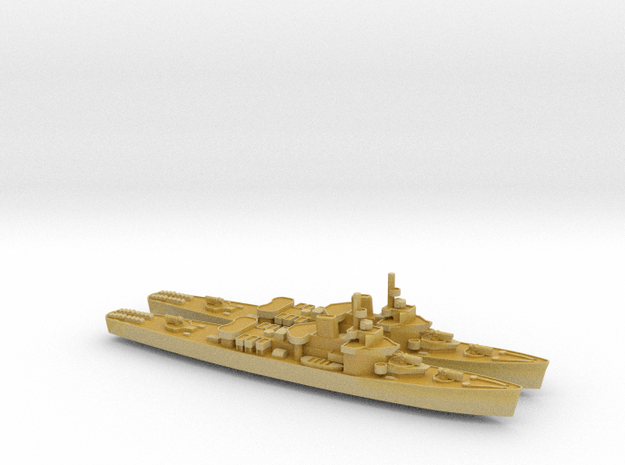 USCGC Taney x2 1/2400 in Tan Fine Detail Plastic