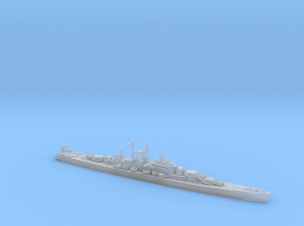 USS Des Moines 1/4800 in Clear Ultra Fine Detail Plastic