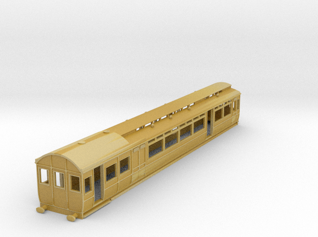 o-148-furness-steam-railmotor-1 in Tan Fine Detail Plastic