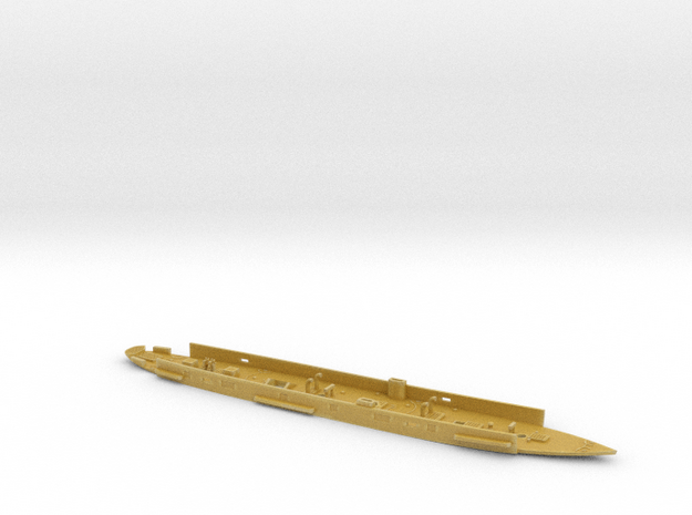 1/350 CSS Alabama Deck No Planking in Tan Fine Detail Plastic