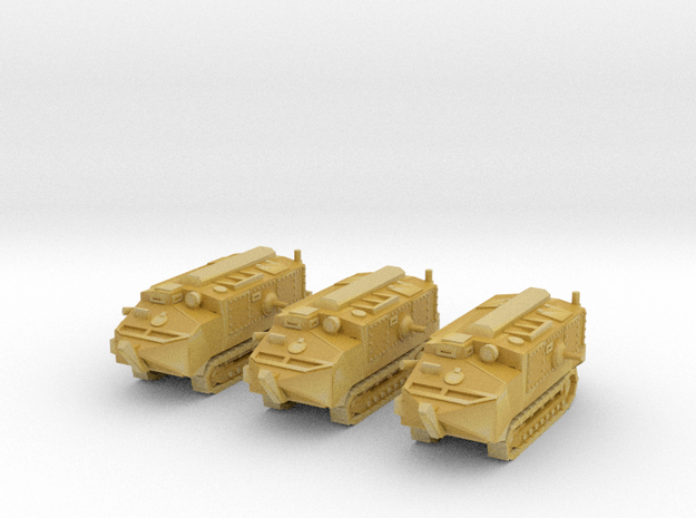 1/200 Schneider CA-1 tanks in Tan Fine Detail Plastic