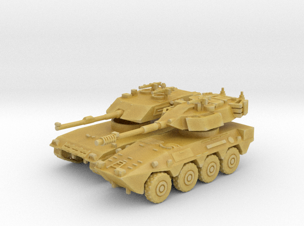 1/200 Centauro arm. car and C1 Ariete tank in Tan Fine Detail Plastic