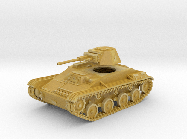 1/72 T-60 tank in Tan Fine Detail Plastic