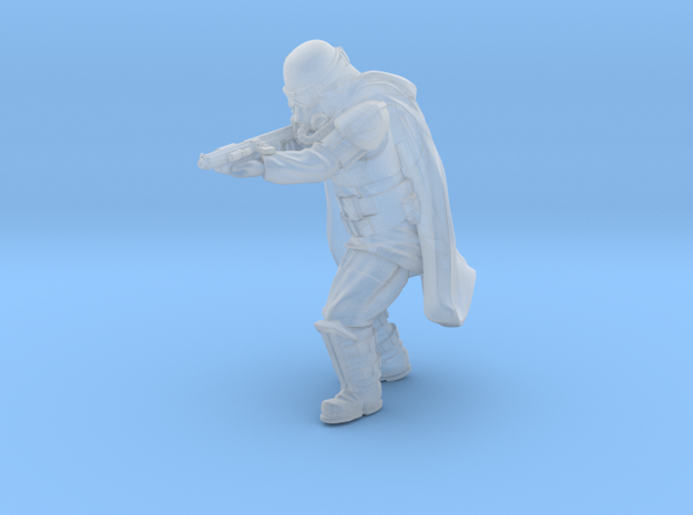 Grunge Trooper Shooting pose 2 in Clear Ultra Fine Detail Plastic