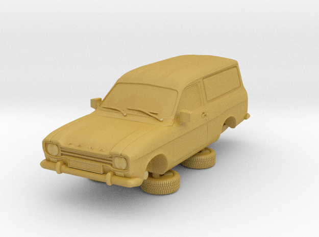 1-76 Escort Mk 1 2 Door Van in Tan Fine Detail Plastic