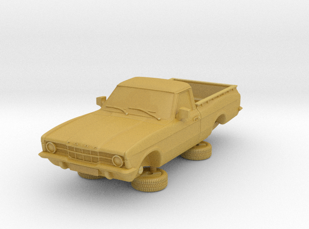 1-87 Ford Cortina Mk3 2 Door P100 Single Hl in Tan Fine Detail Plastic