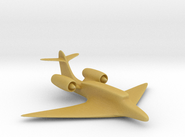 Jet plane in Tan Fine Detail Plastic