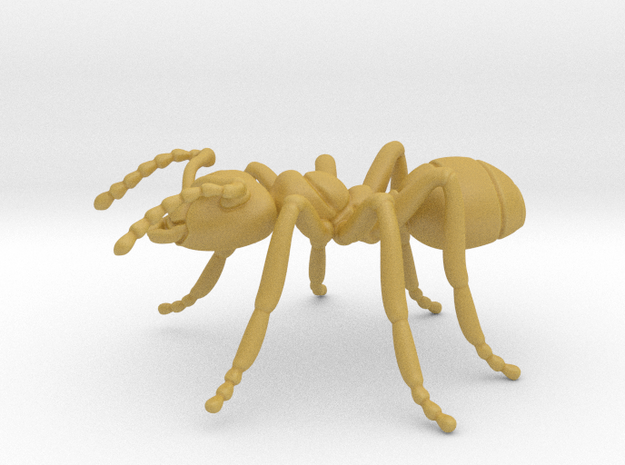 Ant in Tan Fine Detail Plastic