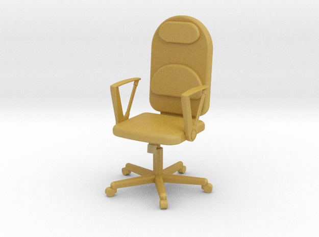 Conference Room Chair HiRez (Star Trek Voyager), 1 in Tan Fine Detail Plastic