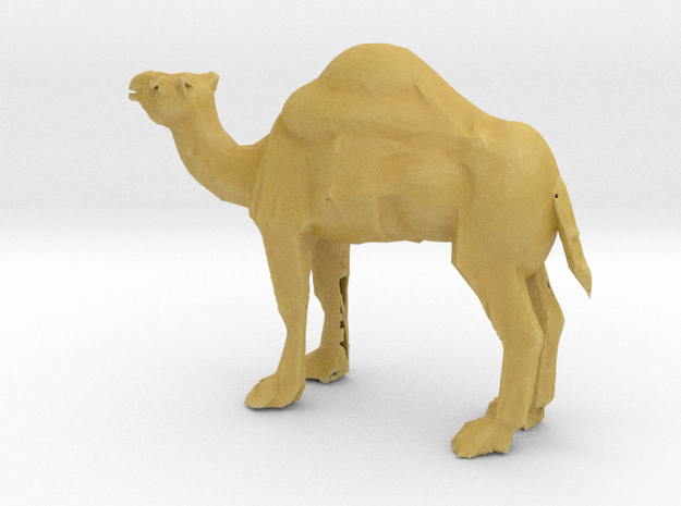 S Scale Camel in Tan Fine Detail Plastic