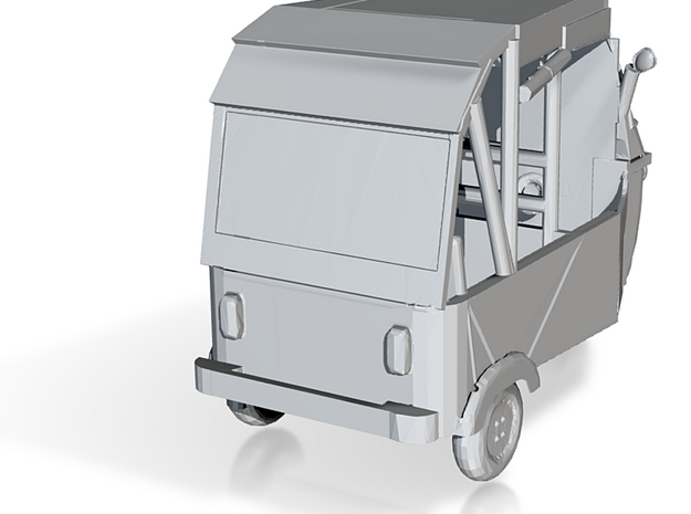 HO Scale Modern Rickshaw in Clear Ultra Fine Detail Plastic