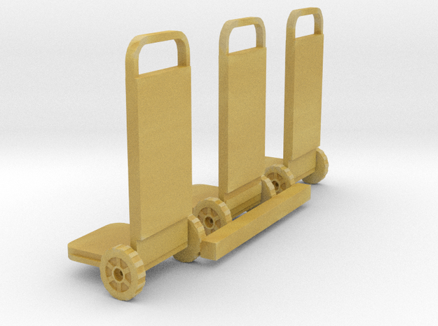 1-72 Scale 2 Wheelers in Tan Fine Detail Plastic