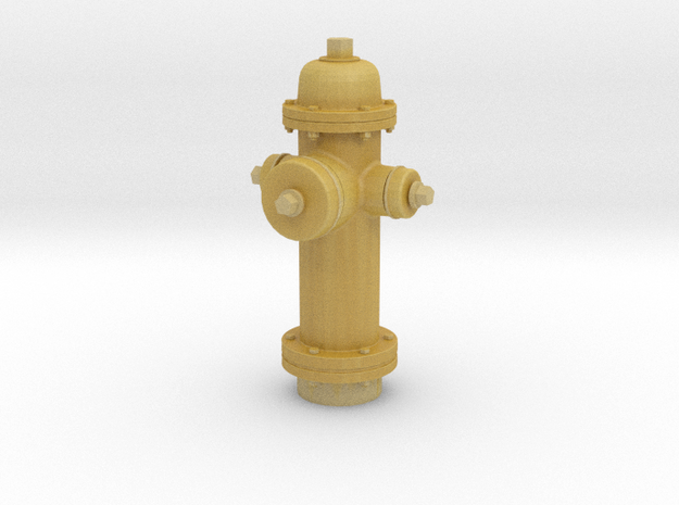 1/24 scale Fire Hydrant in Tan Fine Detail Plastic
