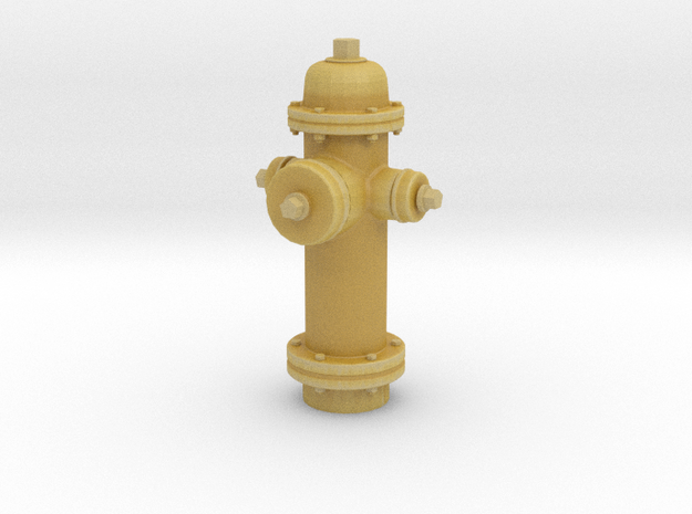 1-43_hydrant in Tan Fine Detail Plastic