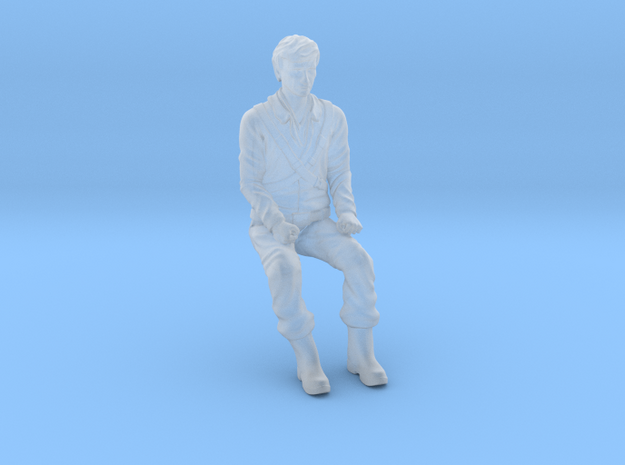 Fantastic Voyage - Grant - Seated in Clear Ultra Fine Detail Plastic