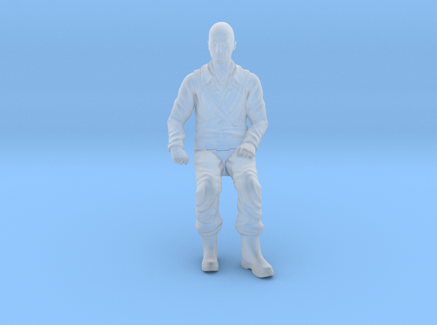 Fantastic Voyage - Dr. Michaels - Seated in Clear Ultra Fine Detail Plastic