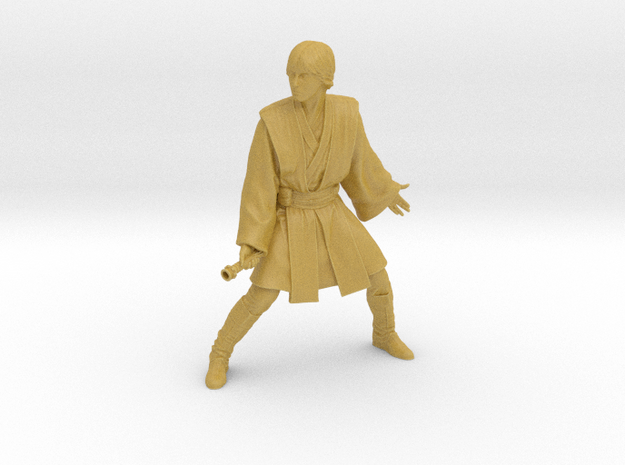 1/48 Luke in Jedi Master Outfit in Tan Fine Detail Plastic