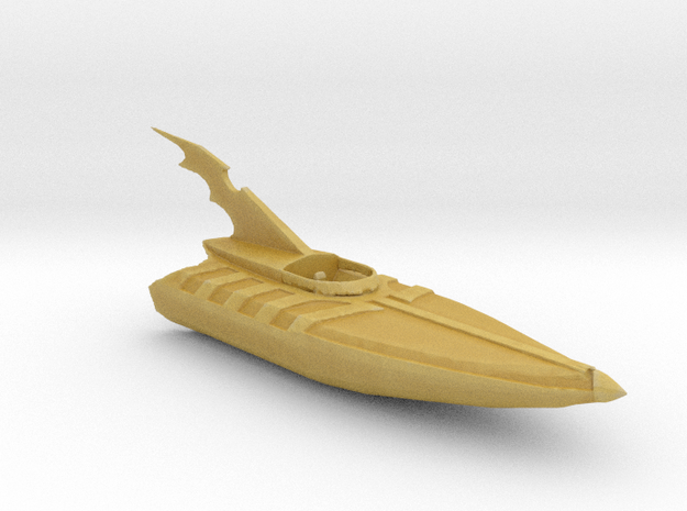 Batboat Forever 160 scale in Tan Fine Detail Plastic