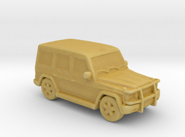 JW Benz-G550 1:160 scale in Tan Fine Detail Plastic