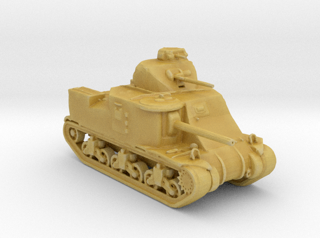 ARVN M3 Lee medium tank 1:160 scale in Tan Fine Detail Plastic